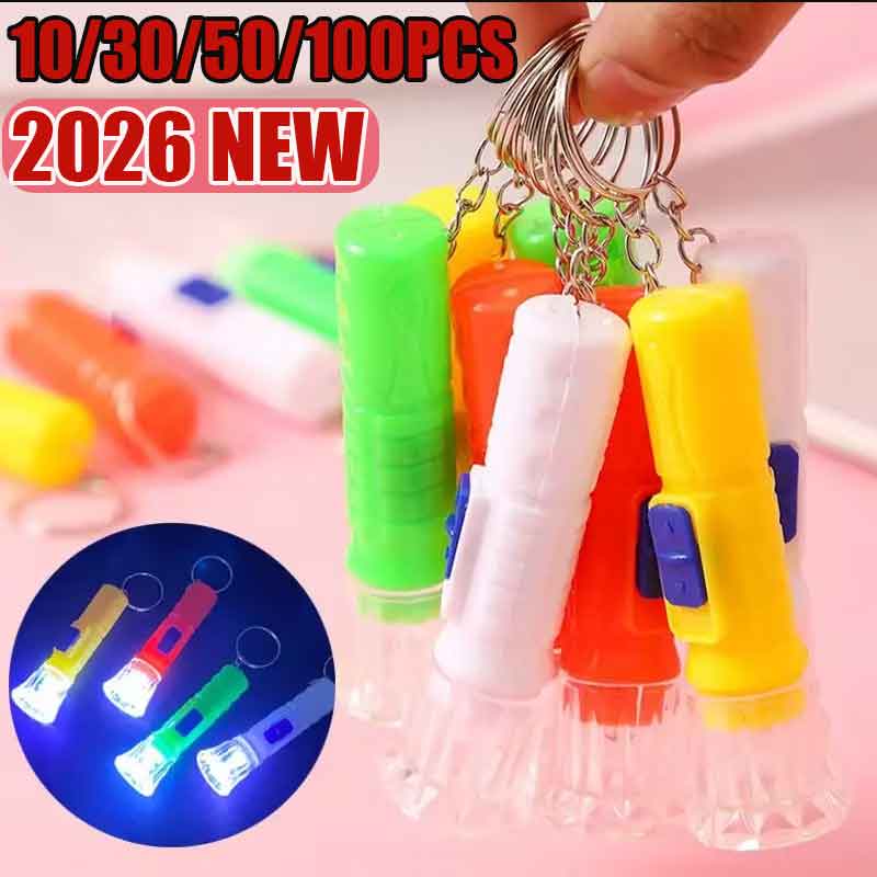 Party Favor Bag - 10/30/50/100 قطعة مصباح LED صغير للأطفال،