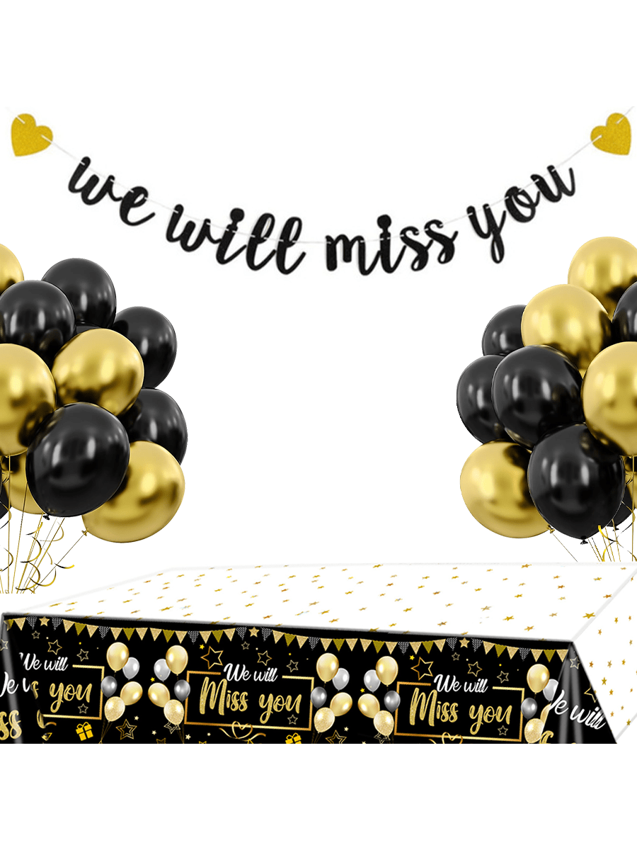 Party Banner Gold - لافتة 