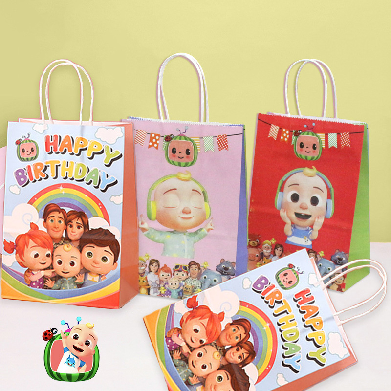 Event Supplies - Cocomelons مجموعة حقائب هدايا الحفلات لطيف