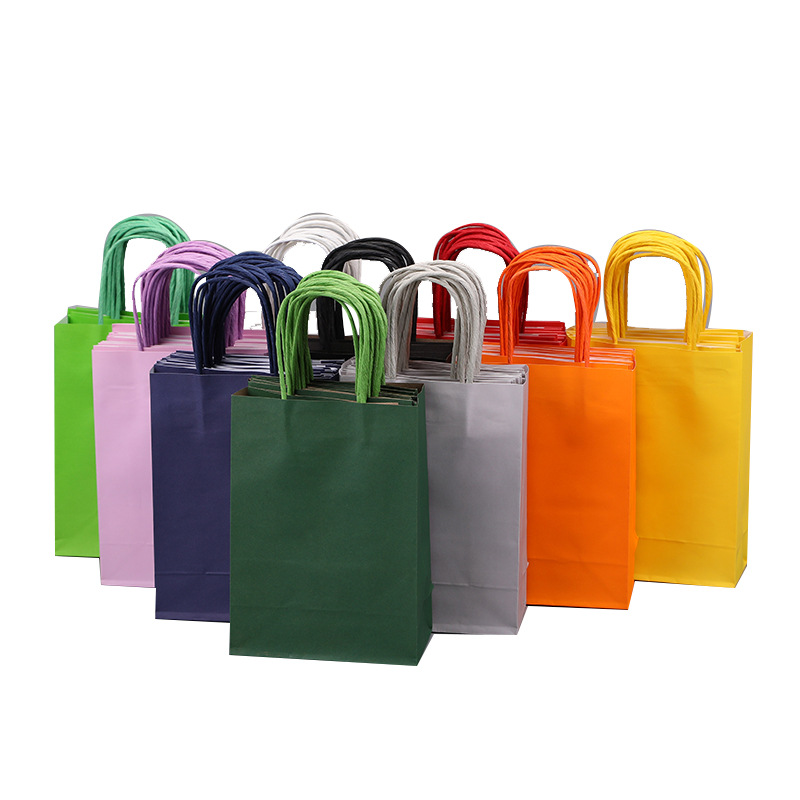 Event Party Shop - أكياس تسوق ملونة للحلوى 10 قطع،