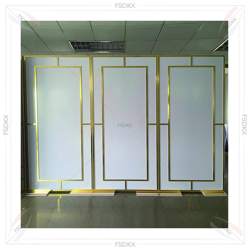 Event Party Supply Rental - خلفية ذهبية لامعة لتزيين الحفلات، حامل
