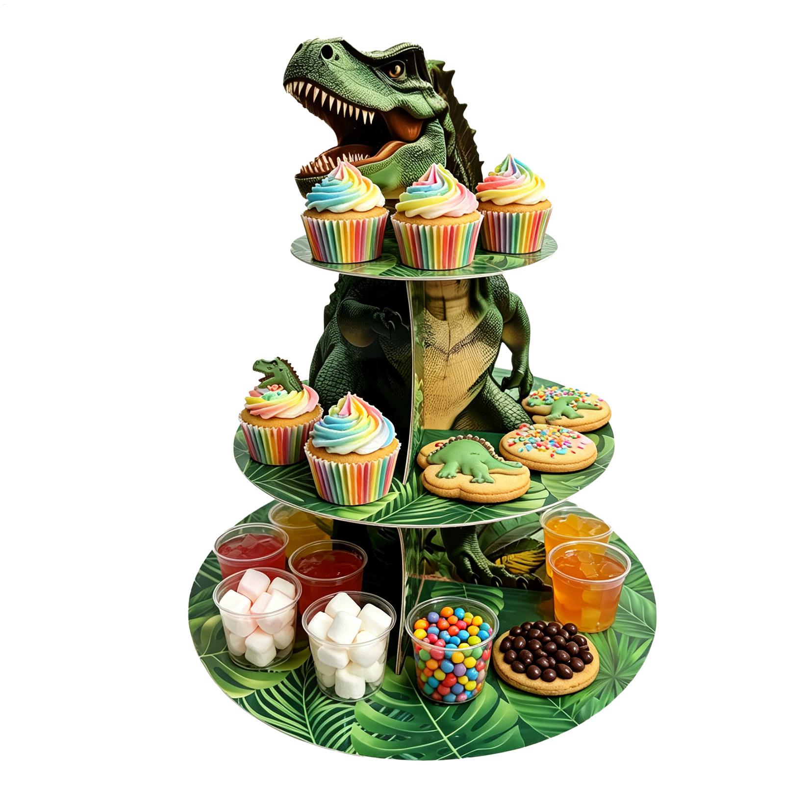 حامل كعك بثلاث طبقات على شكل د - مراجعة Cupcake Stand Tier وسعره