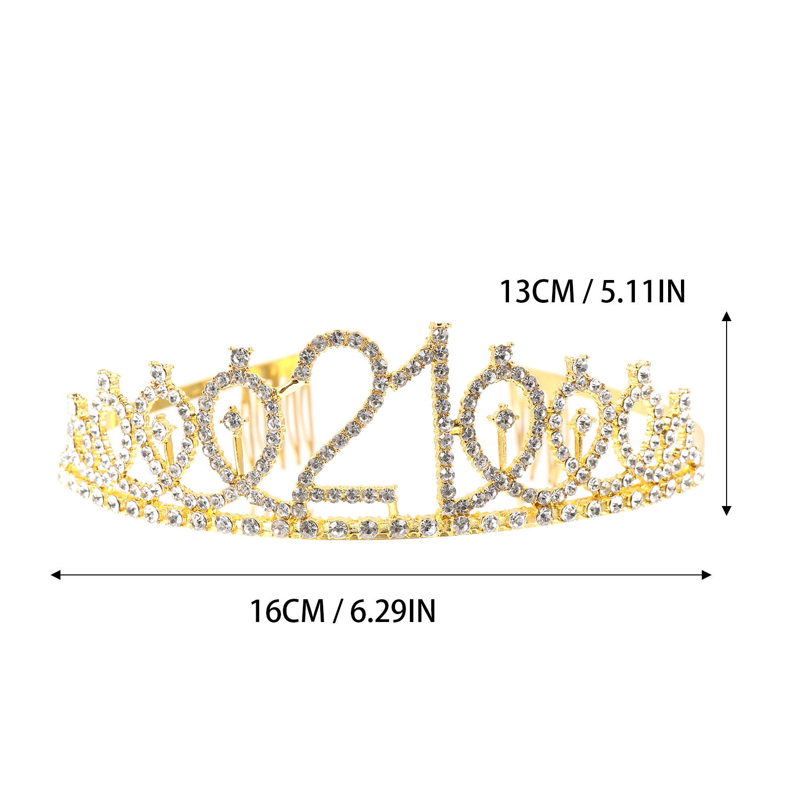 مجموعة تاج وشاح عيد ميلاد مزين - مراجعة Birthday Sash Glitter وسعره