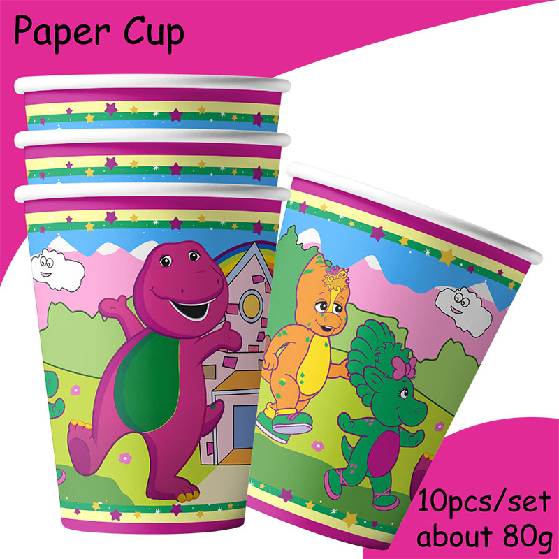مستلزمات حفلات الديناصور بارني - مراجعة Table Cloth Disposable وسعره