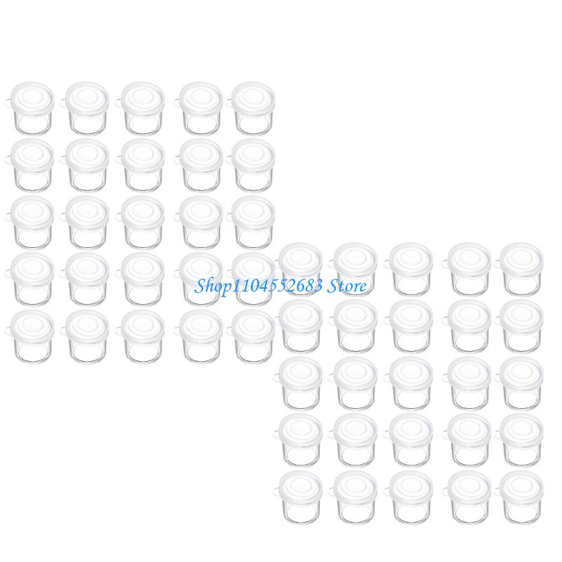 25/50 قطعة 10 مللي أكواب طلاء  - مراجعة Plastic Cup 50Pcs وسعره