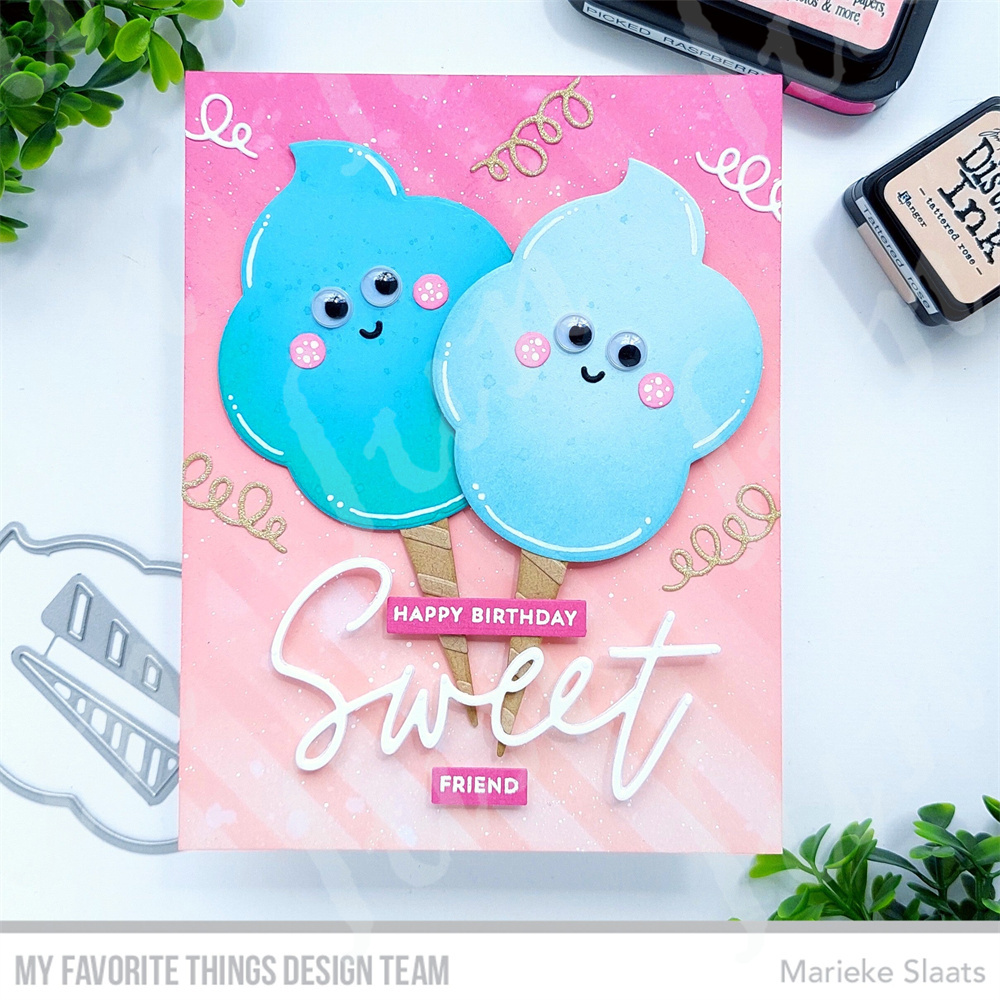 القطن الحلوى مخروط يموت قطع مع - مراجعة Cotton Candy Cone وسعره