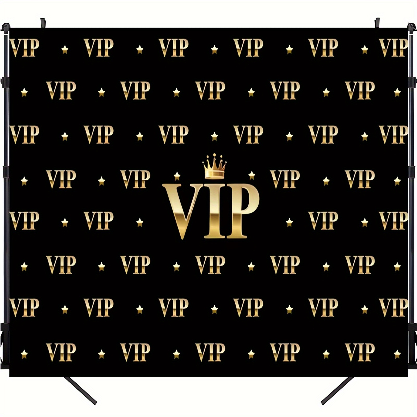 خلفية تصوير VIP بتصميم التاج ا - مراجعة Party Banner Gold وسعره