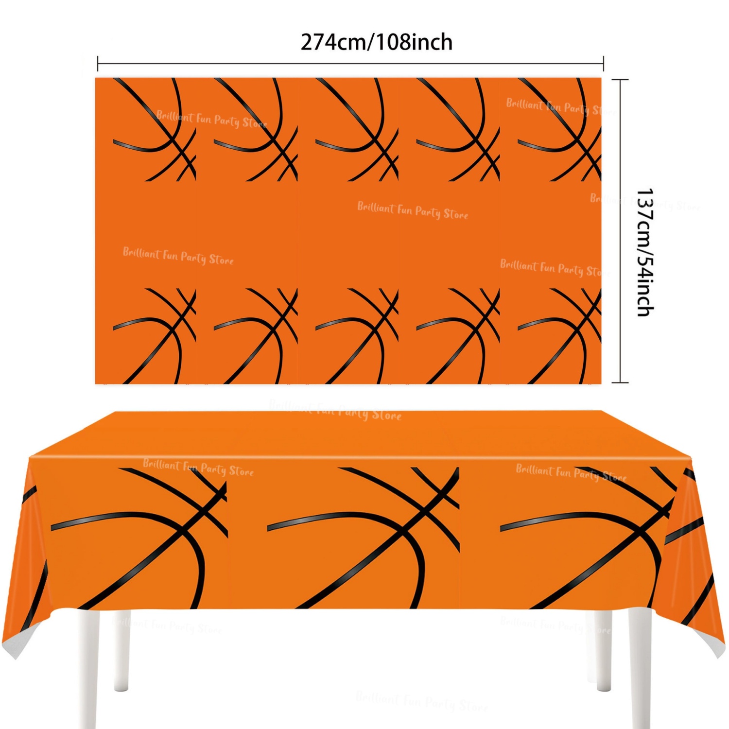 مفارش طاولة بتصميم كرة القدم و - مراجعة Table Cloth Disposable وسعره