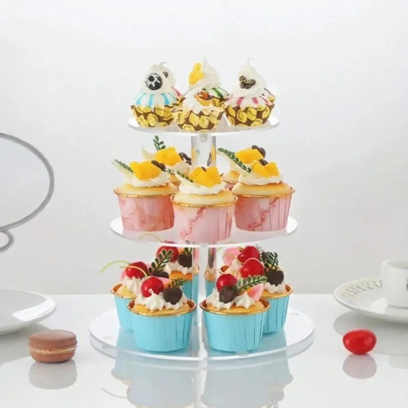 حامل كب كيك من الأكريليك الشفا - مراجعة Cupcake Stand Tier وسعره