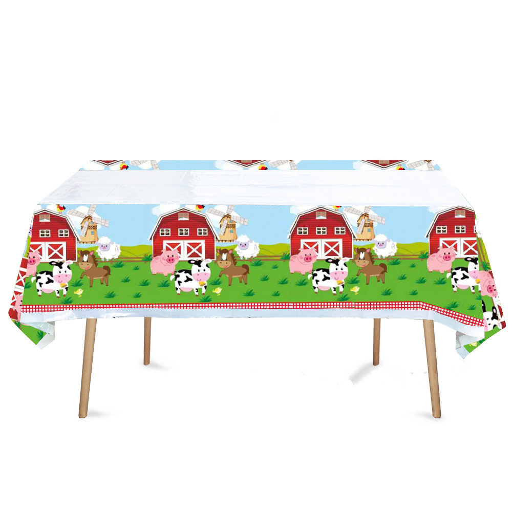 مفرش طاولة لحفلات حيوانات المز - مراجعة Table Cloth Disposable وسعره