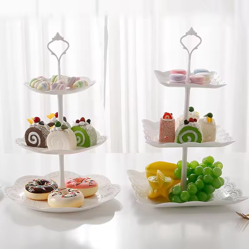 حامل كيك بثلاث طبقات، رف لعرض  - مراجعة Cupcake Stand Tier وسعره