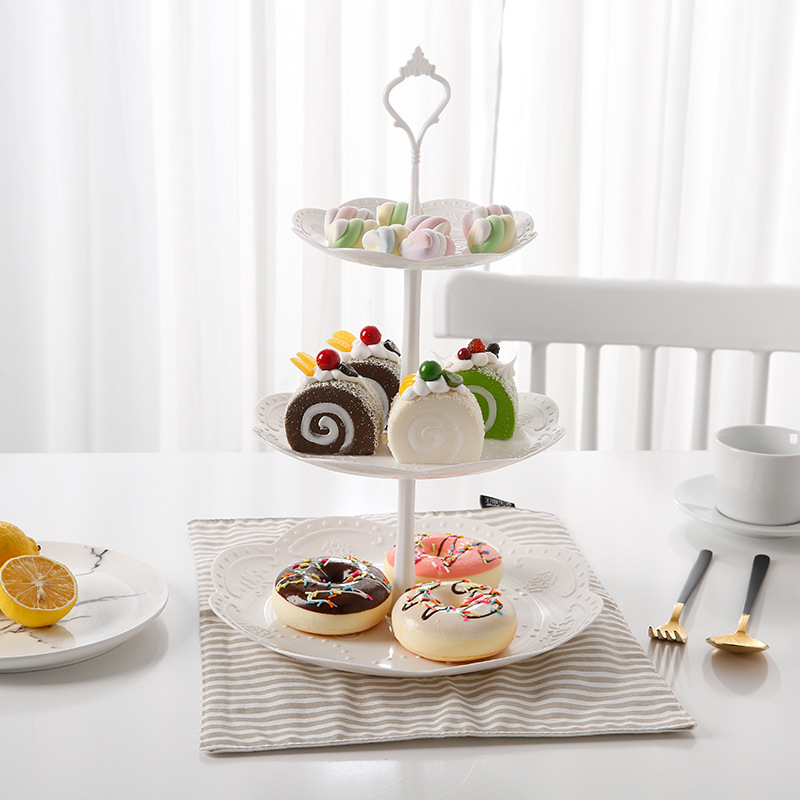 حامل كيك بثلاث طبقات، رف لعرض  - مراجعة Cupcake Stand Tier وسعره