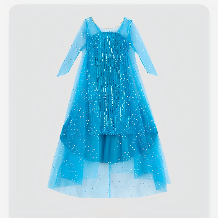 فستان أميرة ماكسي مذهل للفتيات - مراجعة Glitter Tablecloth وسعره