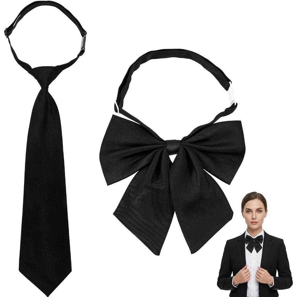 ربطات عنق سوداء للنساء، كبيرة  - مراجعة Event & Party Supply وسعره