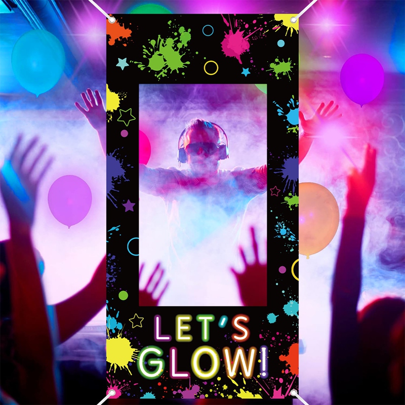 إطار صور نيون مضيء للحفلات، خل - مراجعة Let'S Party Event Supply وسعره