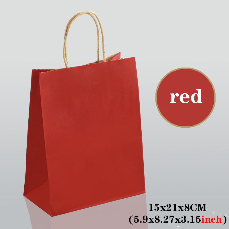 أكياس ورقية حمراء بالجملة 30/5 - مراجعة Event Party Shop وسعره