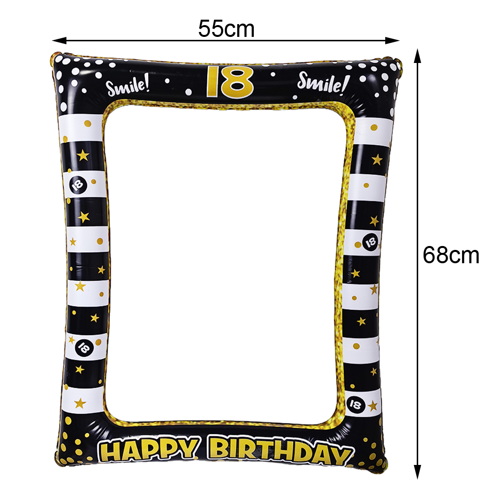 منطاد إطار صور قابل للنفخ ، مس - مراجعة Photo Booth Frame وسعره