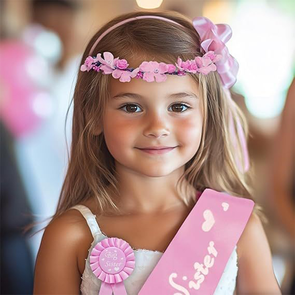 شريط ساتان لامع باللونين الورد - مراجعة Birthday Sash Glitter وسعره