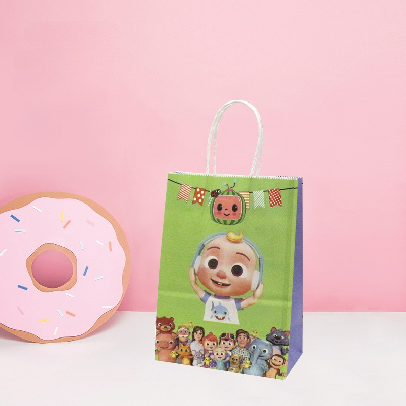 Cocomelons مجموعة حقائب هدايا  - مراجعة Event Supplies وسعره