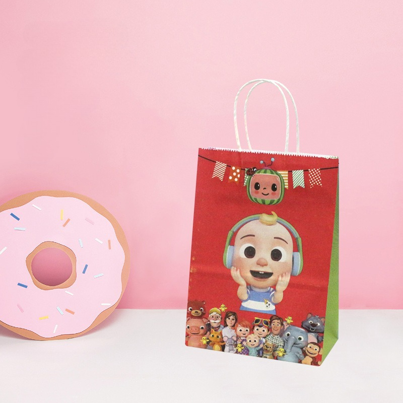 Cocomelons مجموعة حقائب هدايا  - مراجعة Event Supplies وسعره