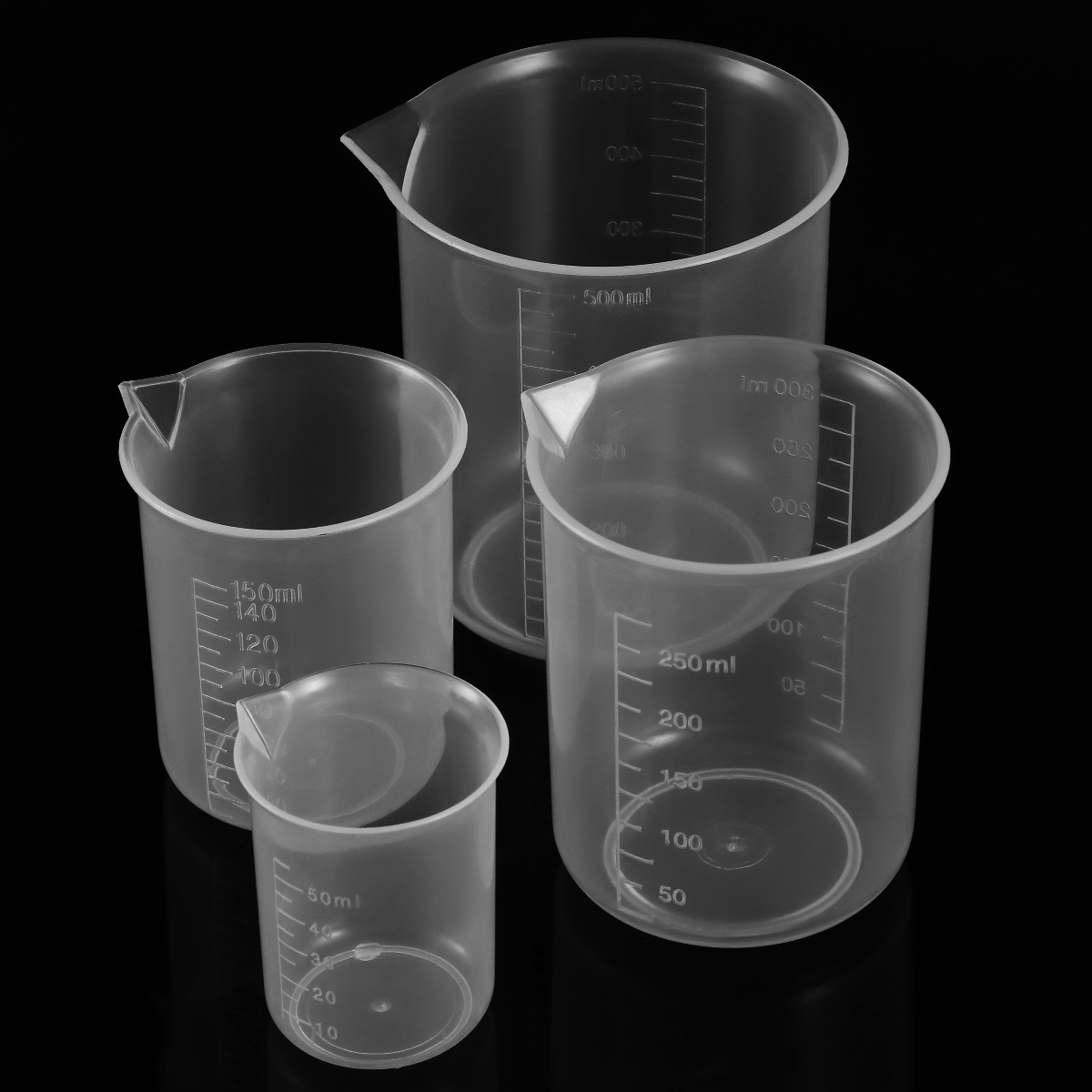 4 قطعة 50 مللي 150 مللي 250 مل - مراجعة Plastic Cup 50Pcs وسعره