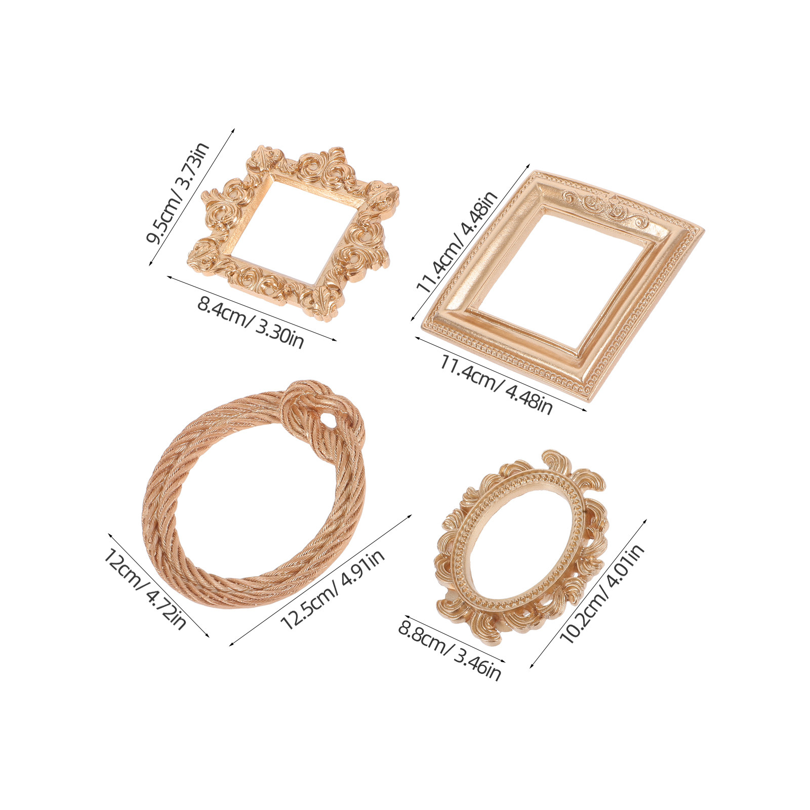 4 قطع من إطارات الصور الصغيرة  - مراجعة Photo Booth Frame وسعره