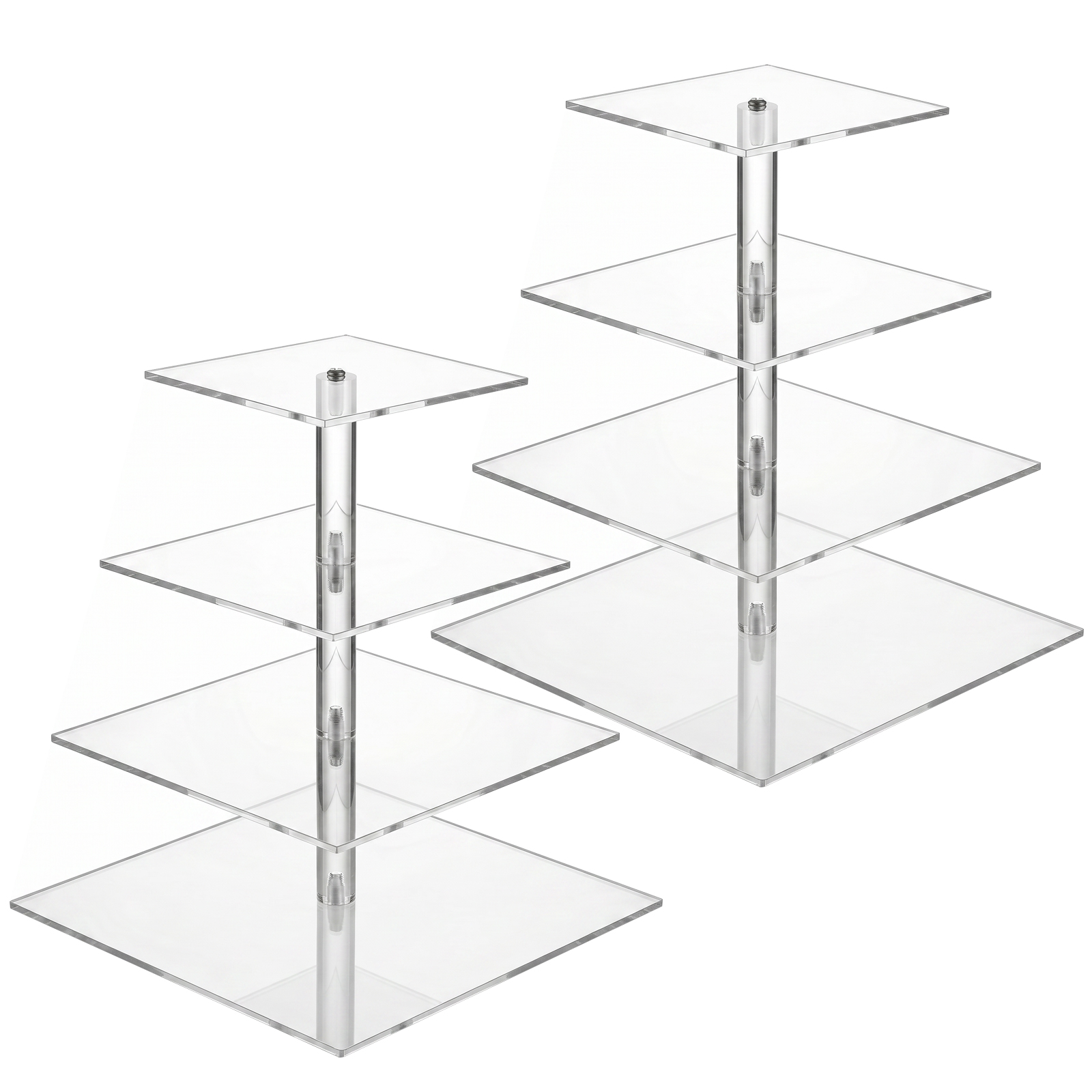 حامل كب كيك شفاف من 4 طبقات، ح - مراجعة Cupcake Stand Tier وسعره