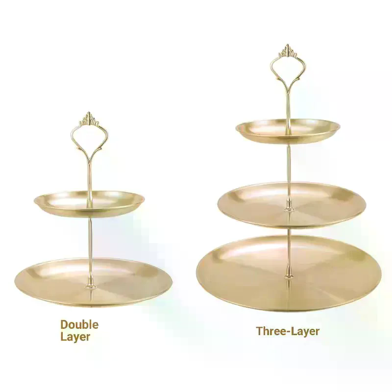 حامل كيك فضي من PFU بطبقتين/ثل - مراجعة Cupcake Stand Tier وسعره