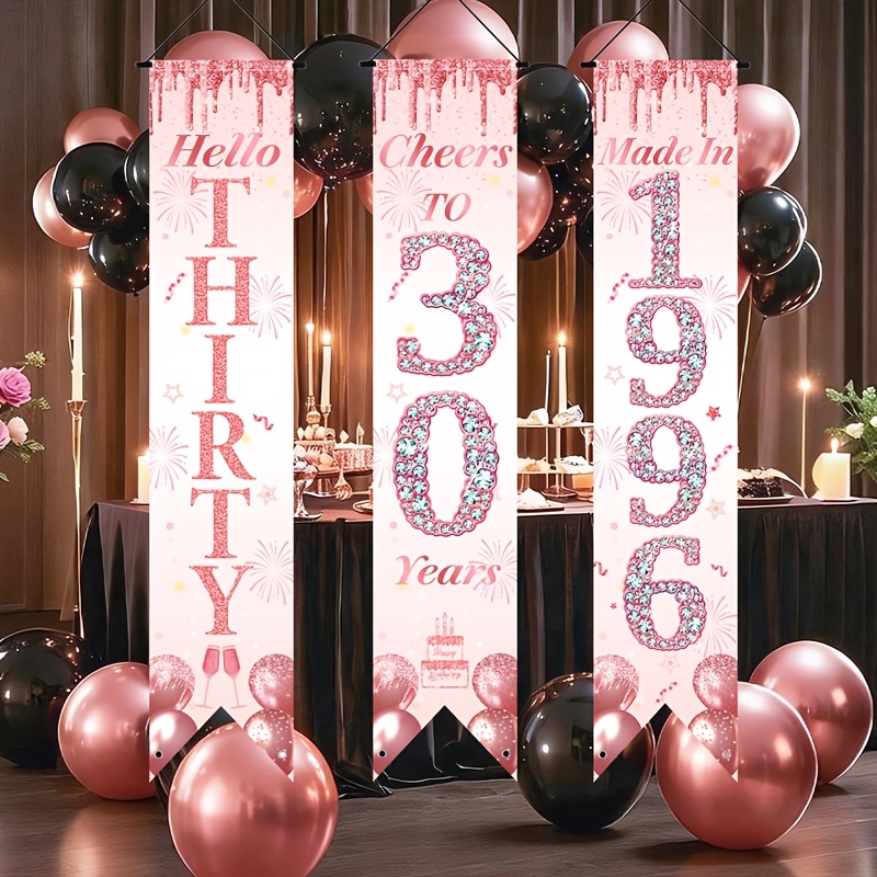 مجموعة لافتات باب مسطحة ثنائية - مراجعة Party Banner Gold وسعره