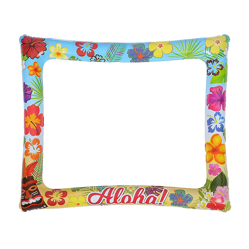 1 قطعة هاواي ألوها موضوع إطار  - مراجعة Photo Booth Frame وسعره