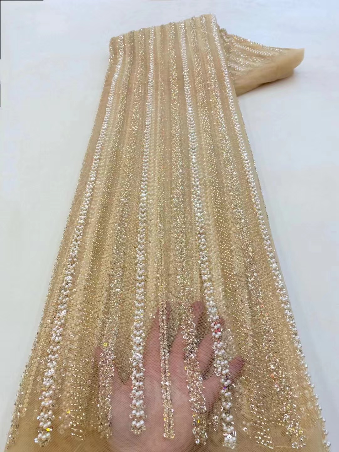 جودة عالية النيجيري الأفريقي أ - مراجعة Glitter Tablecloth وسعره