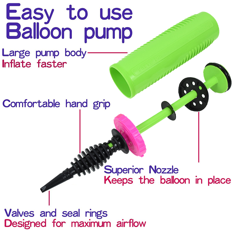 مضخة بالونات هوائية بلاستيكية  - مراجعة Balloon Pump Hand وسعره