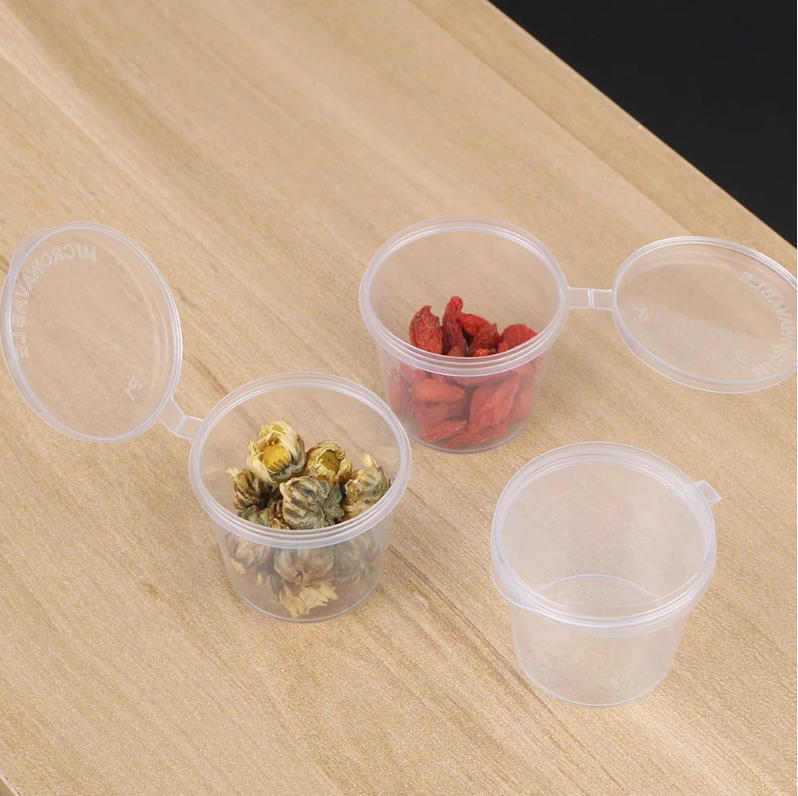 أكواب صلصة بلاستيكية شفافة للا - مراجعة Plastic Cup 50Pcs وسعره