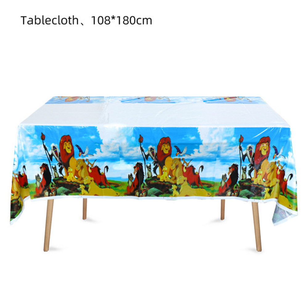 مفرش طاولة سيمبا ليون كينج لحف - مراجعة Table Cloth Disposable وسعره