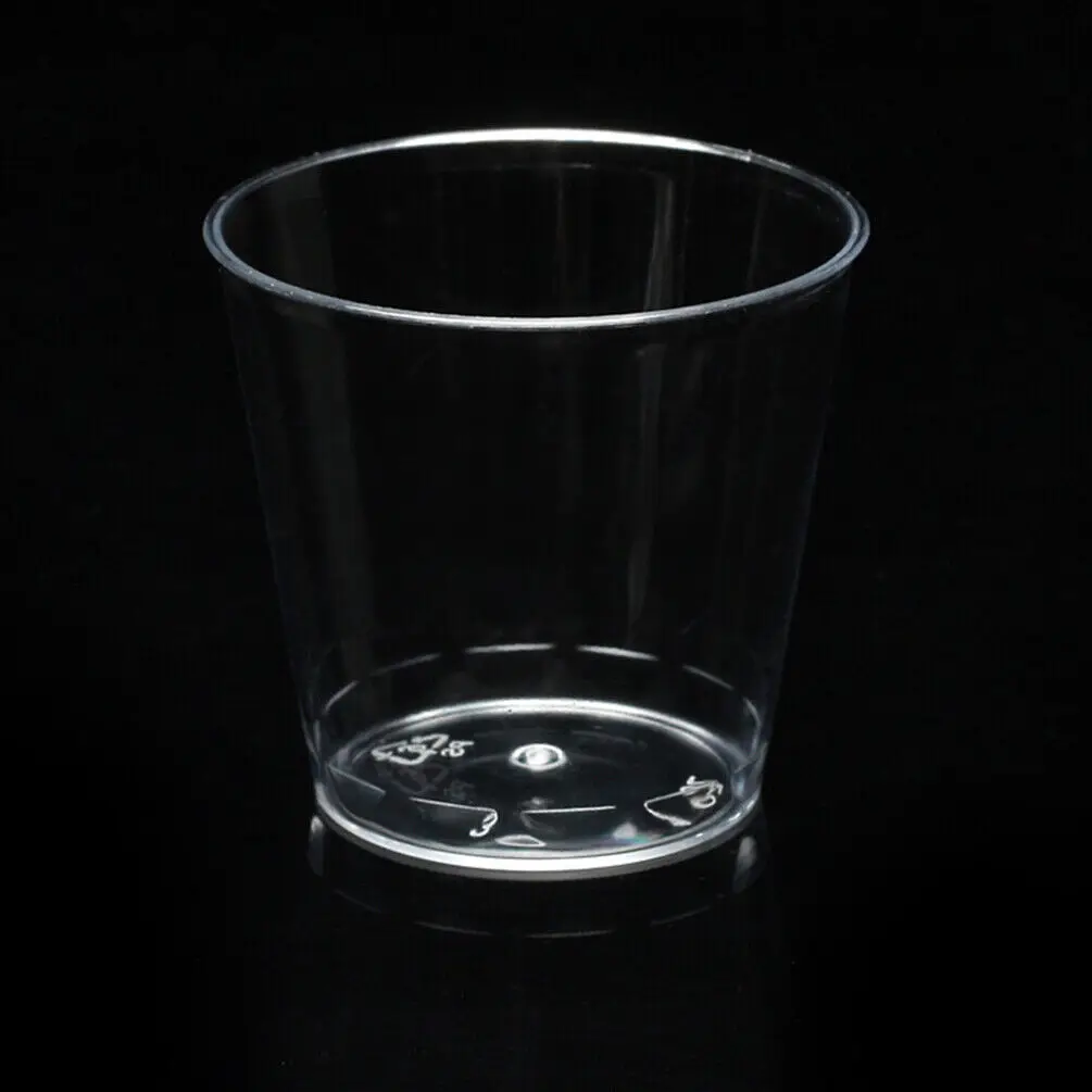 35 مل 50 × كوب هلامي من البلاس - مراجعة Plastic Cup 50Pcs وسعره