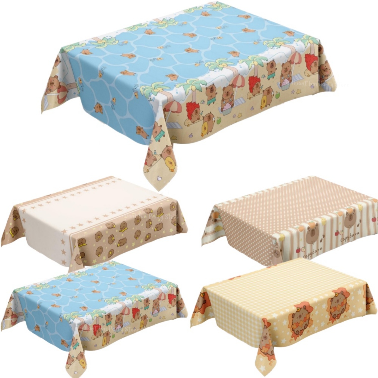 لطيف كابيبارا مفرش المائدة للأ - مراجعة Table Cloth Disposable وسعره
