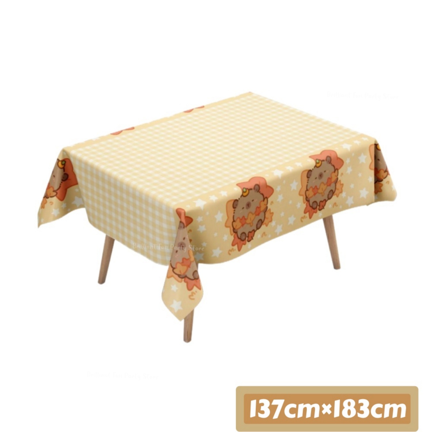 لطيف كابيبارا مفرش المائدة للأ - مراجعة Table Cloth Disposable وسعره